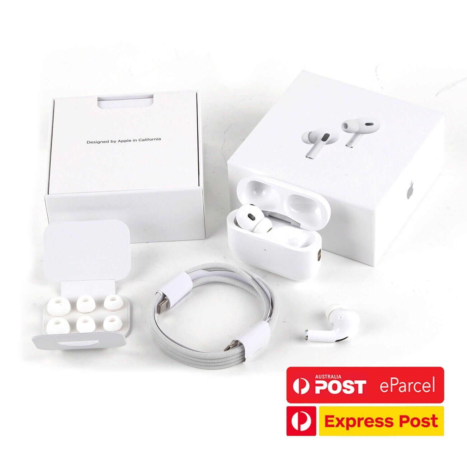 Apple AirPods 2nd Generation with Charging Case fashion in White ((OPEN BOX)